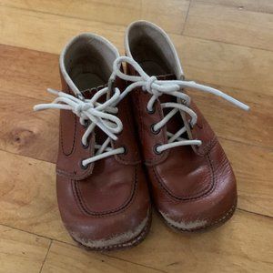 COPY - Vintage 60s leather shoes for toddler sz 6
